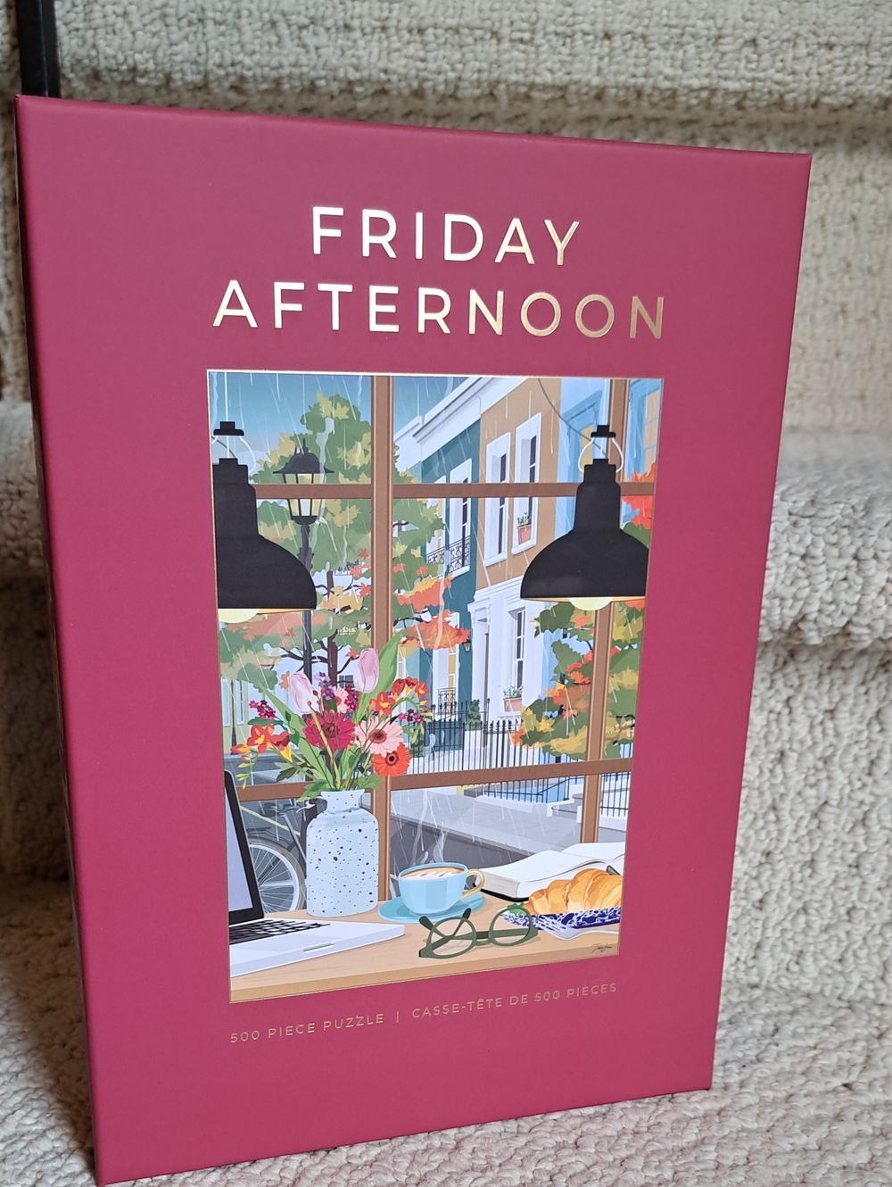 HOBBRY Friday Afternoon 500 Piece Jigsaw Puzzle.